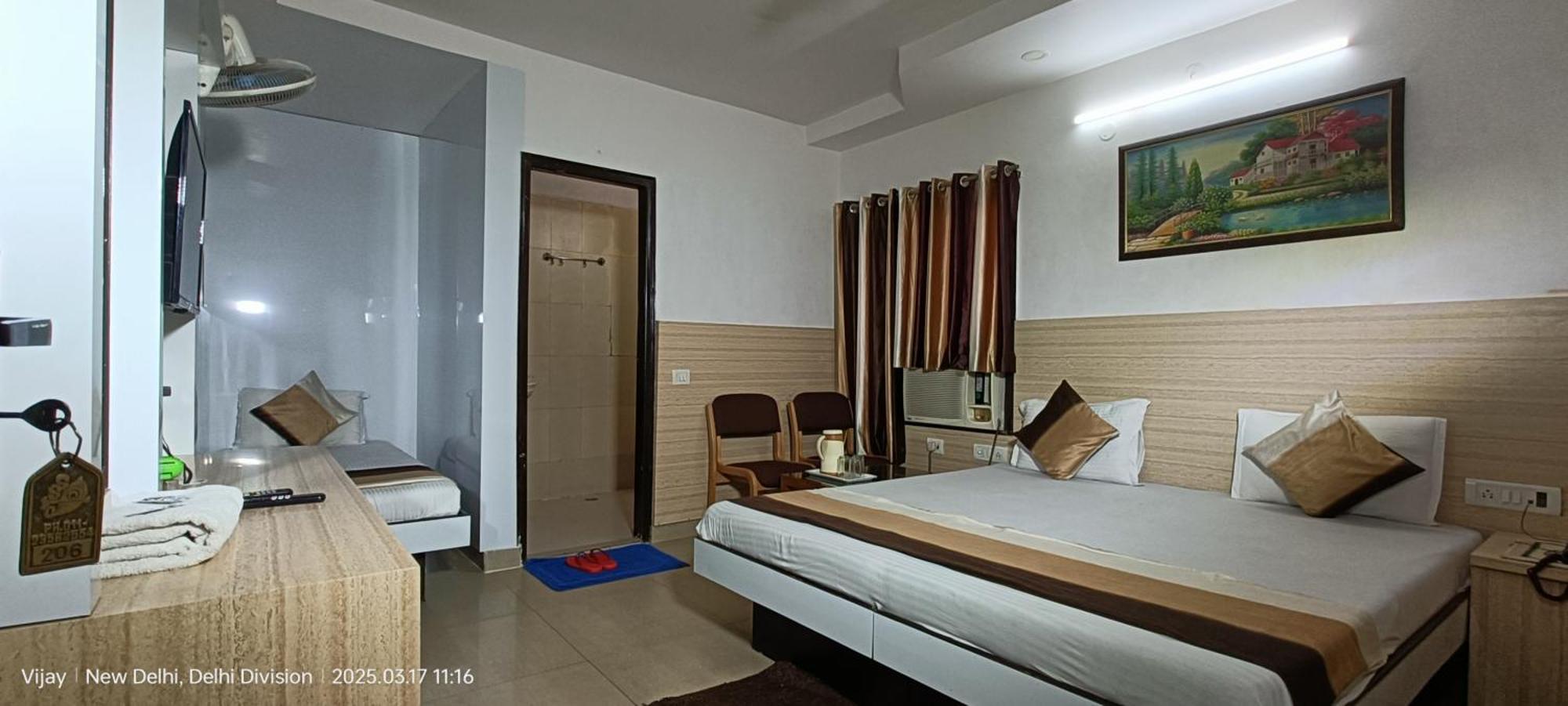 Hotel Su Shree Continental 5 Minutes Walk From New Delhi Railway Station Zewnętrze zdjęcie